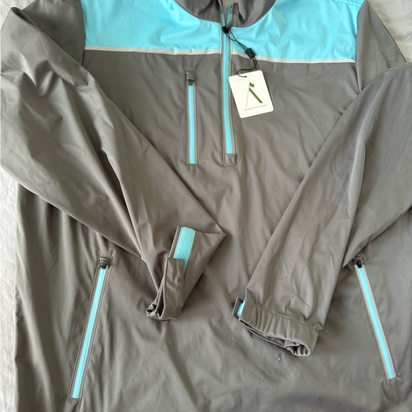 (NWT) Frontier 1/2-Zip Pullover
FRONTIER DescriptionHalf-zip ElitePerformance - Picture 8 of 11